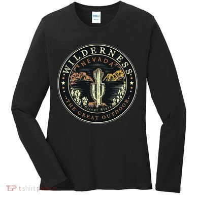 Nevada Wilderness Silver State Women's Long Sleeve Shirt