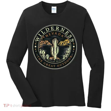 Nevada Wilderness Silver State Women's Long Sleeve Shirt