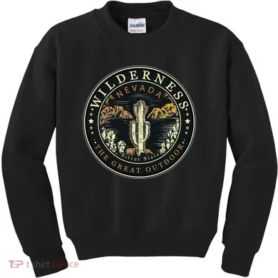 Nevada Wilderness Silver State Kids Sweatshirt
