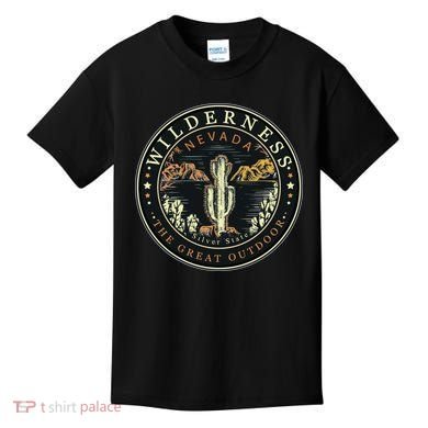 Nevada Wilderness Silver State Kids T-Shirt