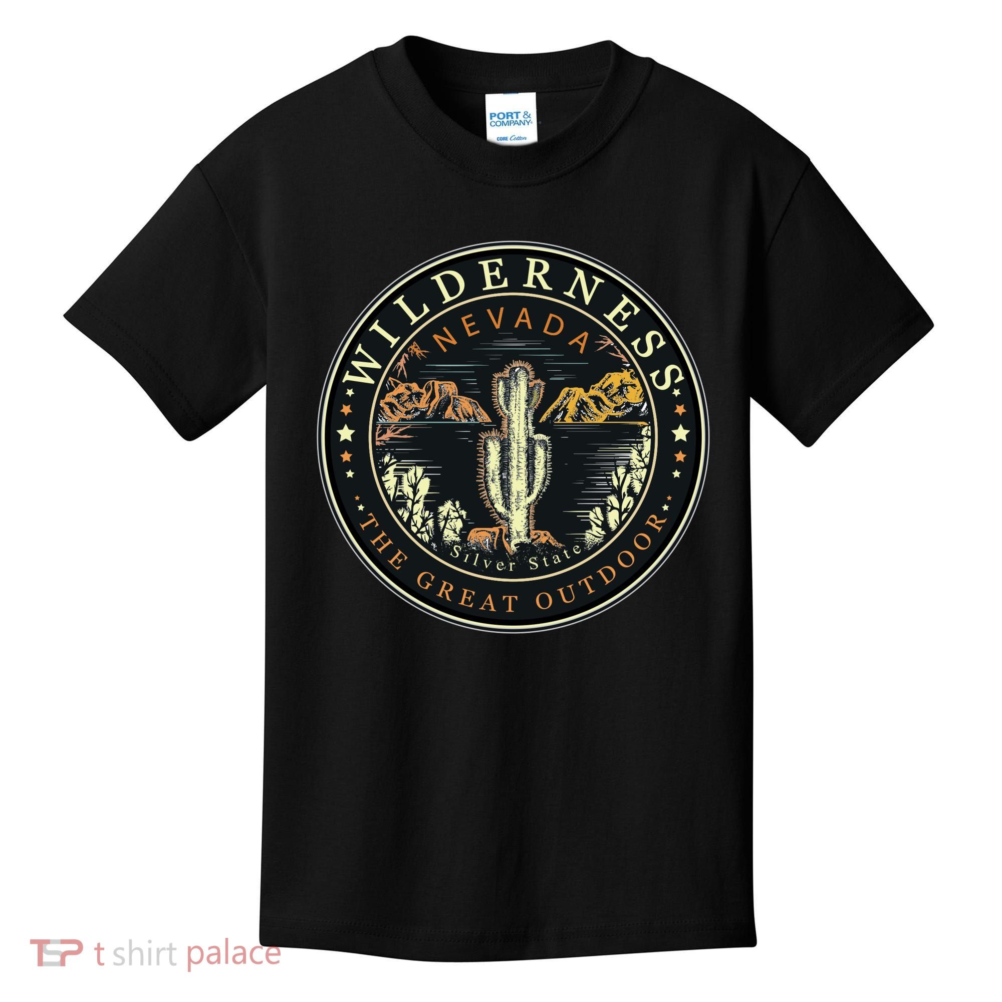 Nevada Wilderness Silver State Kids T-Shirt