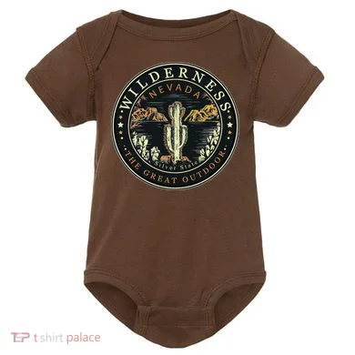 Nevada Wilderness Silver State Baby Bodysuit