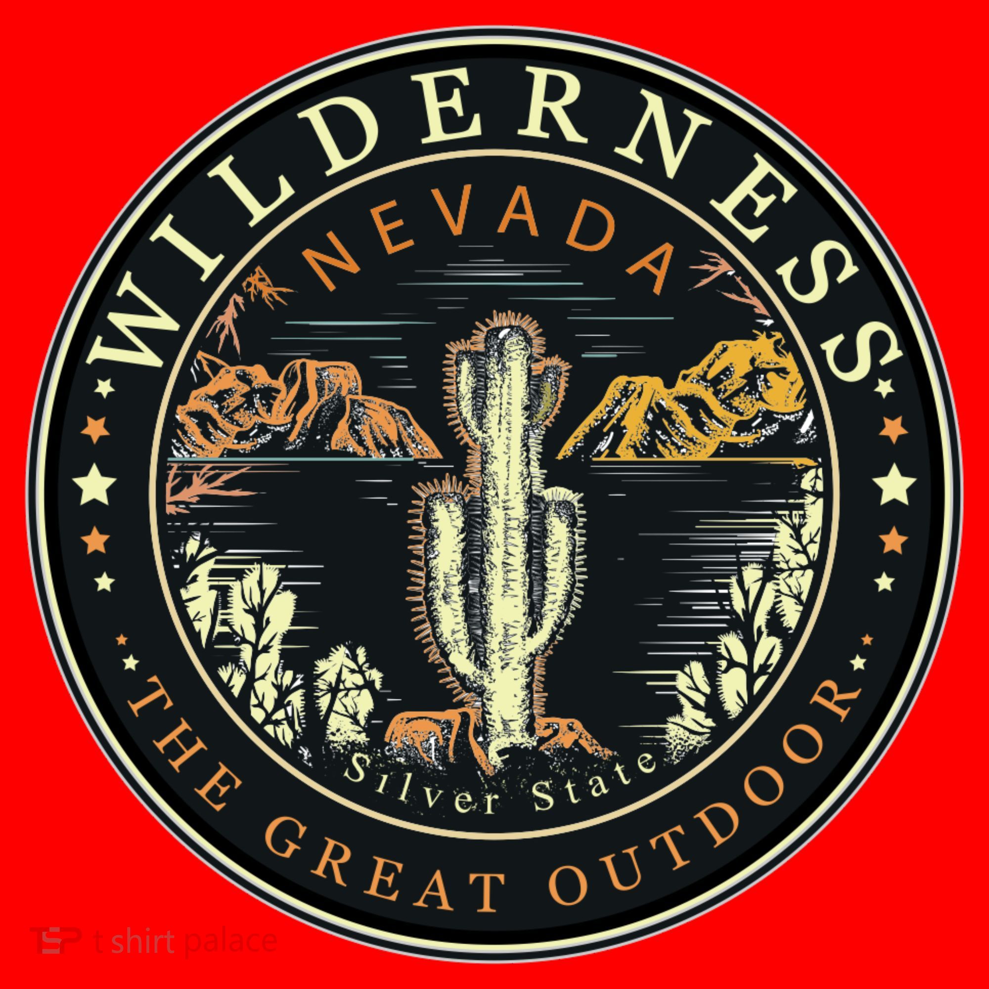 Nevada Wilderness Silver State Santa Hat