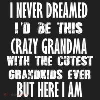 Never Dreamed I'd Be A Crazy Grandma Hat thumb 2