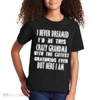 Never Dreamed I'd Be A Crazy Grandma Kids T-Shirt thumb 2