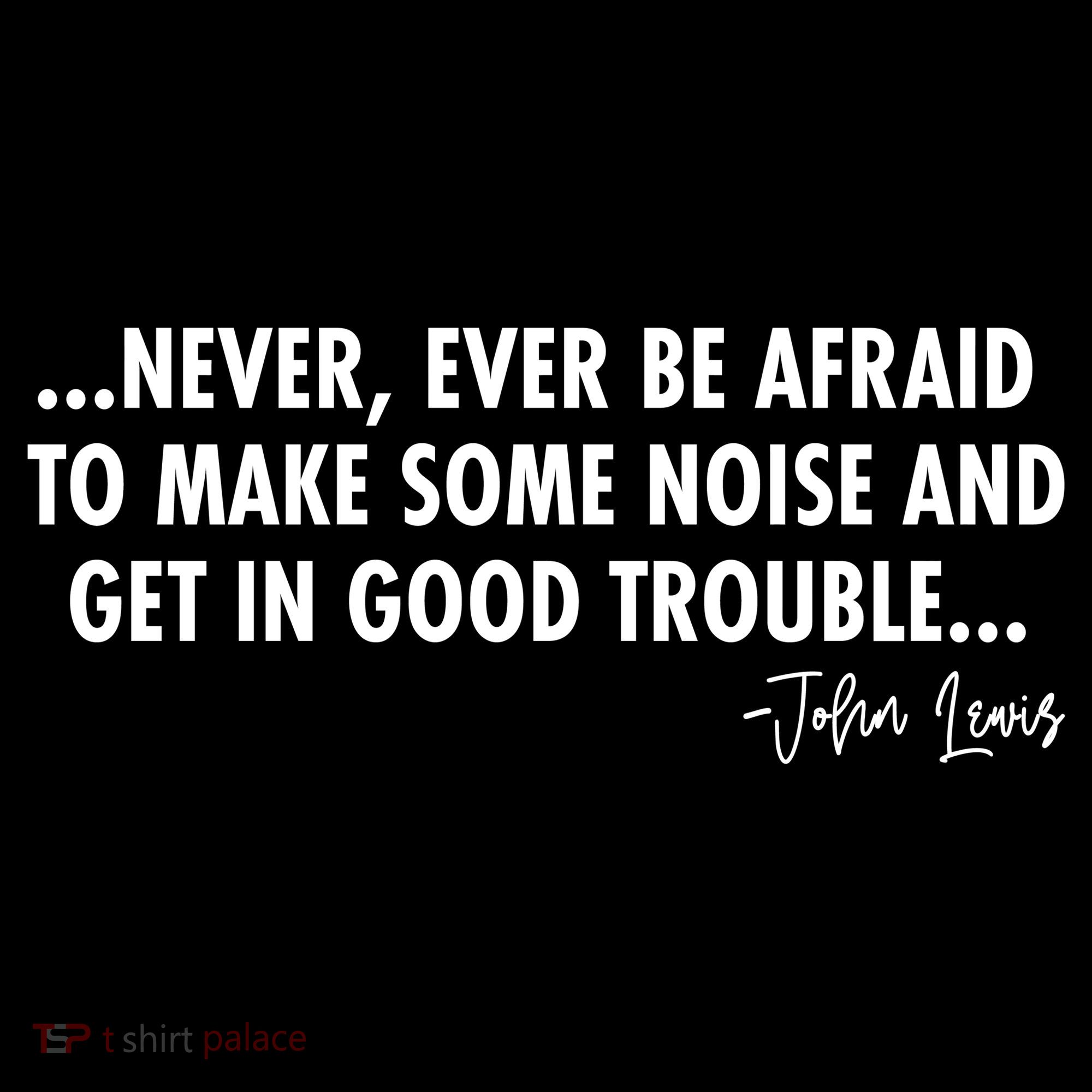 Never Ever Be Afraid John Lewis Quote Tribute Visor