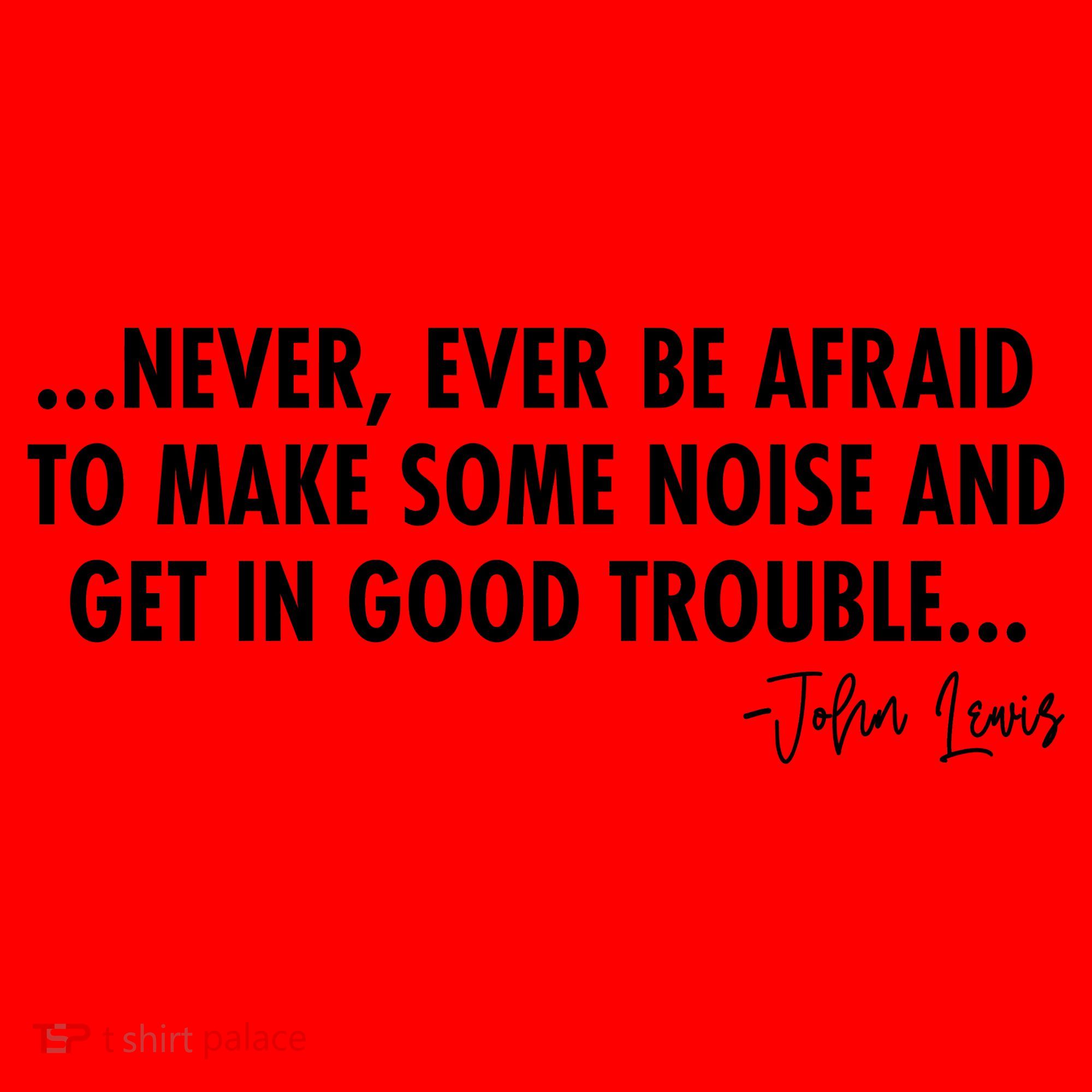Never Ever Be Afraid John Lewis Quote Tribute Santa Hat