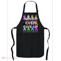 Never Ever Give Up All Kinds Matter Awareness Apron thumb 0