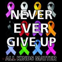 Never Ever Give Up All Kinds Matter Awareness Women's Tank Top thumb 5