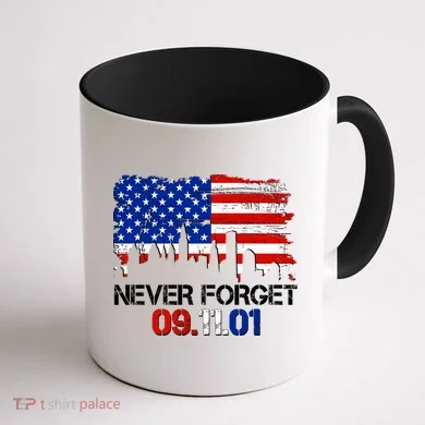 Never Forget 09.11.01 Coffee Mug back