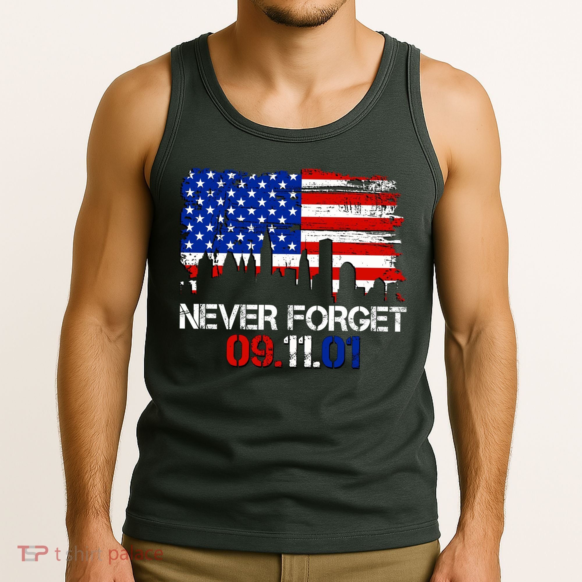 Never Forget 09.11.01 Tank Top