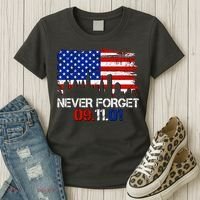Never Forget 09.11.01 Women's T-Shirt thumb 3