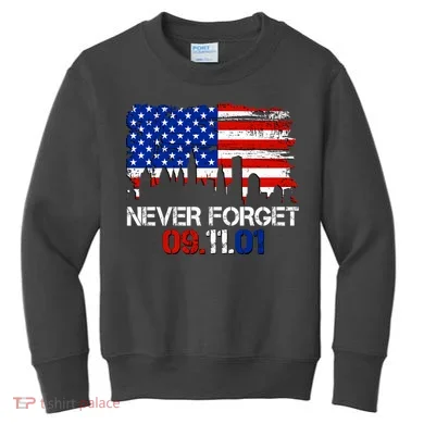 Never Forget 09.11.01 Kids Sweatshirt