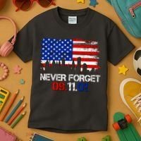 Never Forget 09.11.01 Kids T-Shirt thumb 3