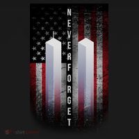 Never forget 9-11 Twin Towers American Flag Coaster thumb 2