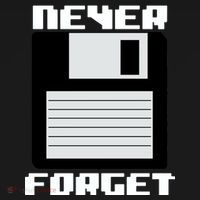 Never Forget Floppy Disc Retro Long Sleeve Shirt thumb 2