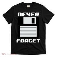 Never Forget Floppy Disc Retro T-Shirt thumb 0
