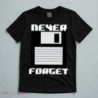 Never Forget Floppy Disc Retro T-Shirt thumb 5