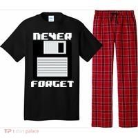 Never Forget Floppy Disc Retro Pajama Set thumb 0