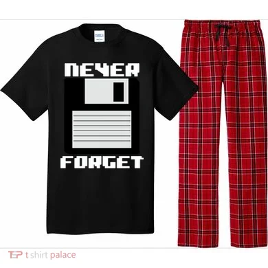Never Forget Floppy Disc Retro Pajama Set