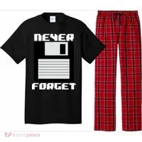 Never Forget Floppy Disc Retro Pajama Set thumb 0