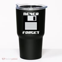 Never Forget Floppy Disc Retro Tumbler thumb 0