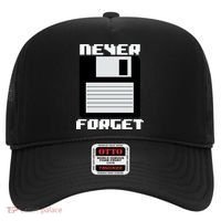 Never Forget Floppy Disc Retro Hat thumb 0