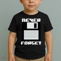 Never Forget Floppy Disc Retro Toddler T-Shirt thumb 2