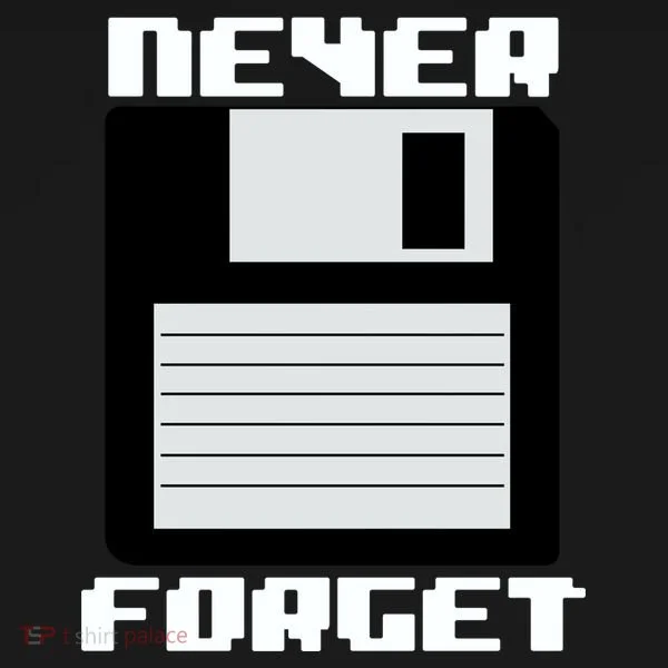 Never Forget Floppy Disc Retro Kids Sweatshirt