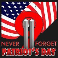 Never Forget Patriot Day 911 Doggie Tank thumb 4