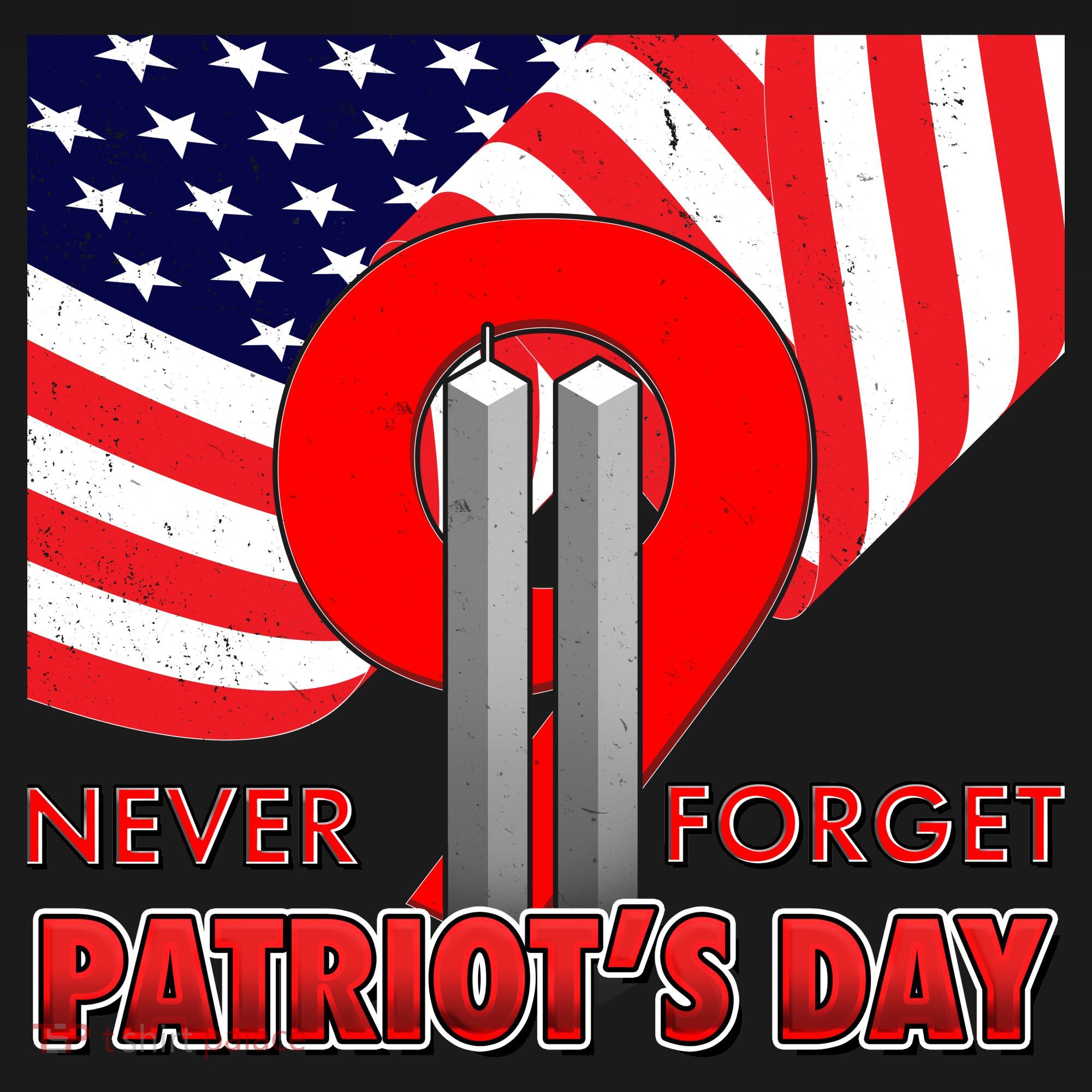 Never Forget Patriot Day 911 Apron