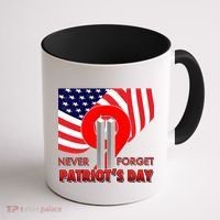 Never Forget Patriot Day 911 Coffee Mug thumb 1