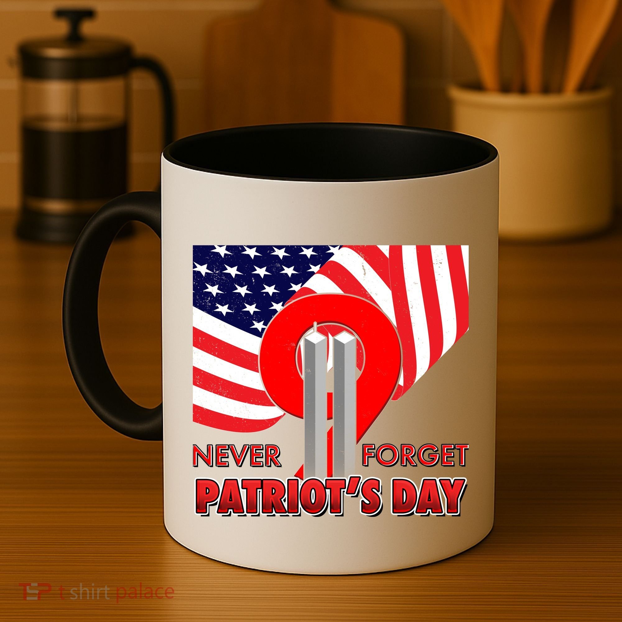 Never Forget Patriot Day 911 Coffee Mug