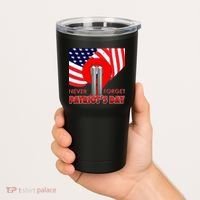 Never Forget Patriot Day 911 Tumbler thumb 2