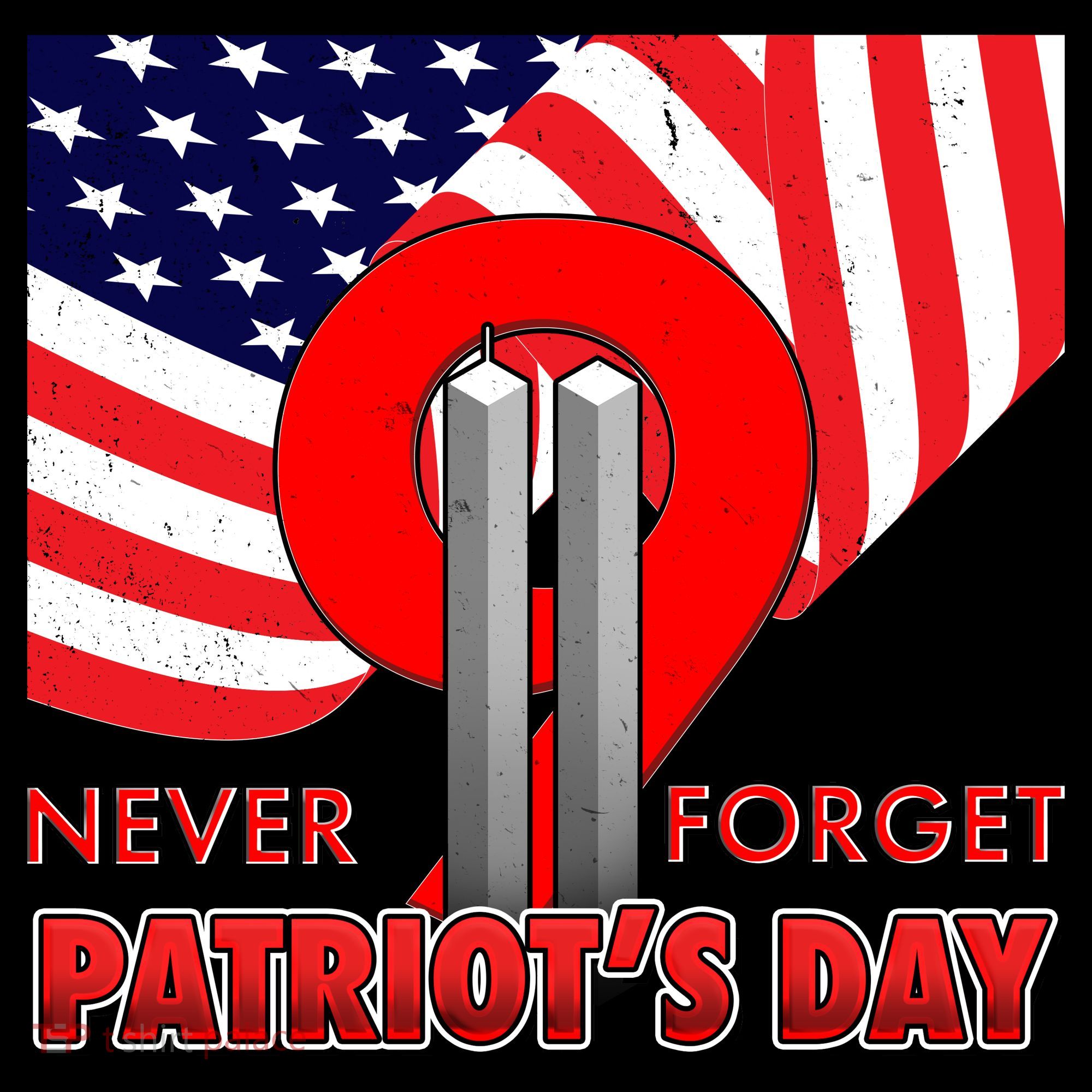 Never Forget Patriot Day 911 Toddler Hoodie