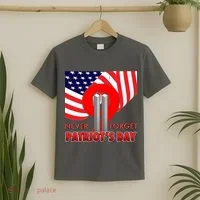 Never Forget Patriot Day 911 T-Shirt thumb 2