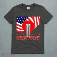 Never Forget Patriot Day 911 T-Shirt thumb 5