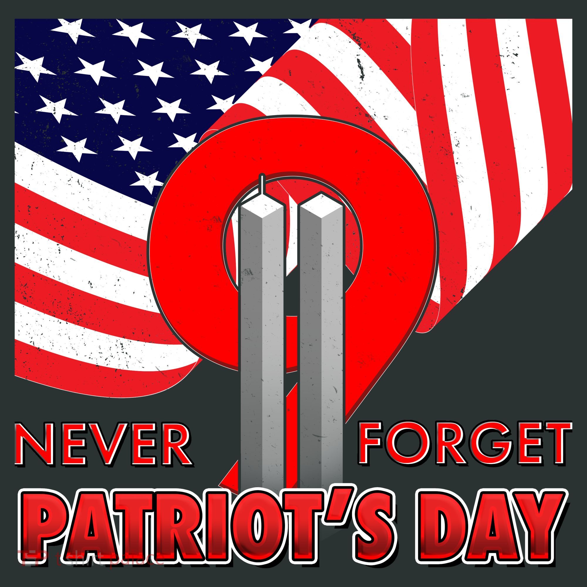 Never Forget Patriot Day 911 Coaster