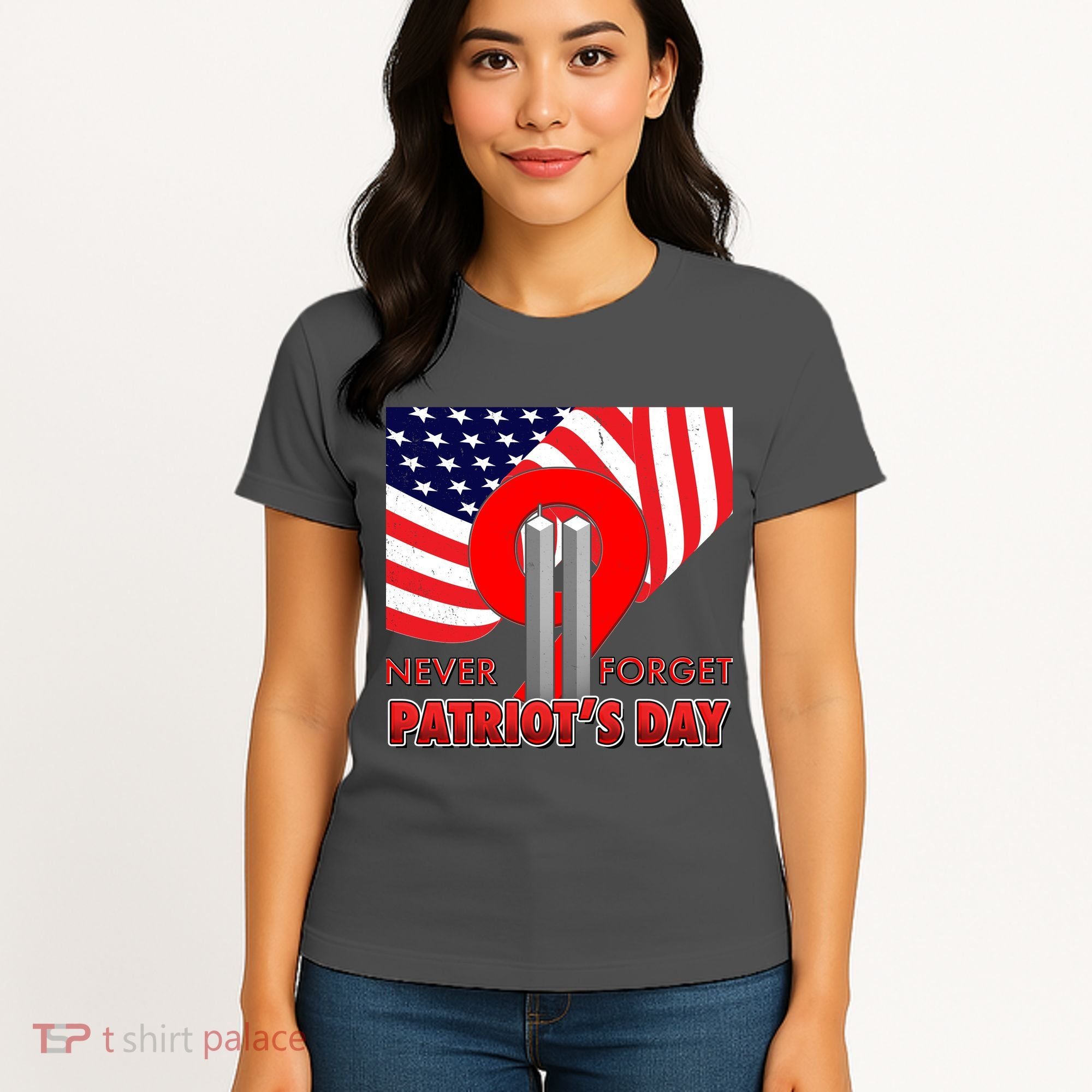 Never Forget Patriot Day 911 Women's T-Shirt
