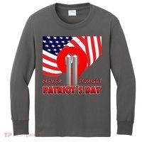 Never Forget Patriot Day 911 Kids Long Sleeve Shirt thumb 0