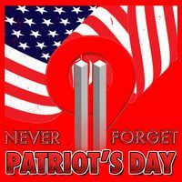 Never Forget Patriot Day 911 Santa Hat thumb 1