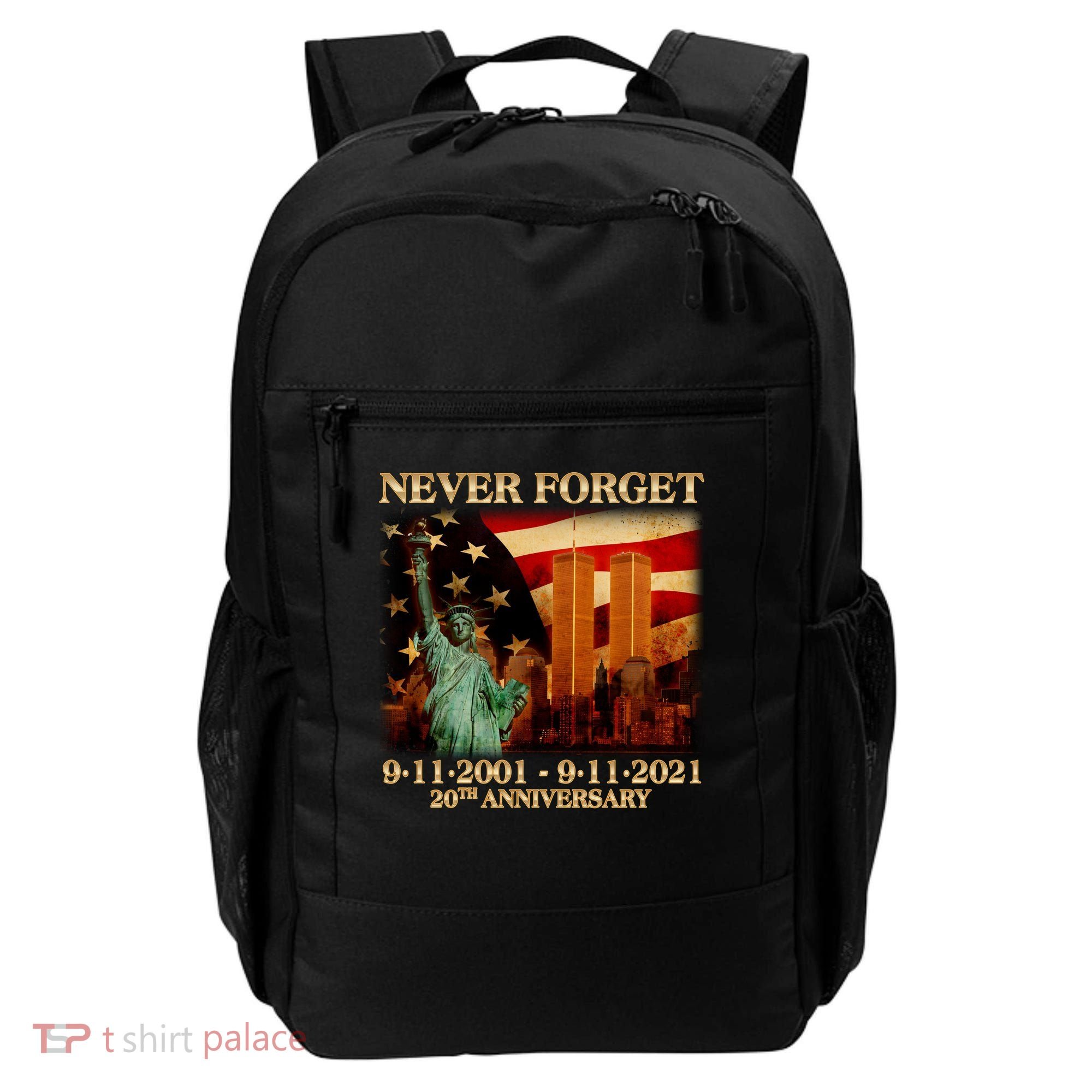 Never Forget September 11 9/11 20th Anniversary Backpack