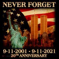 Never Forget September 11 9/11 20th Anniversary Ornament thumb 1