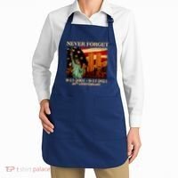 Never Forget September 11 9/11 20th Anniversary Apron thumb 2