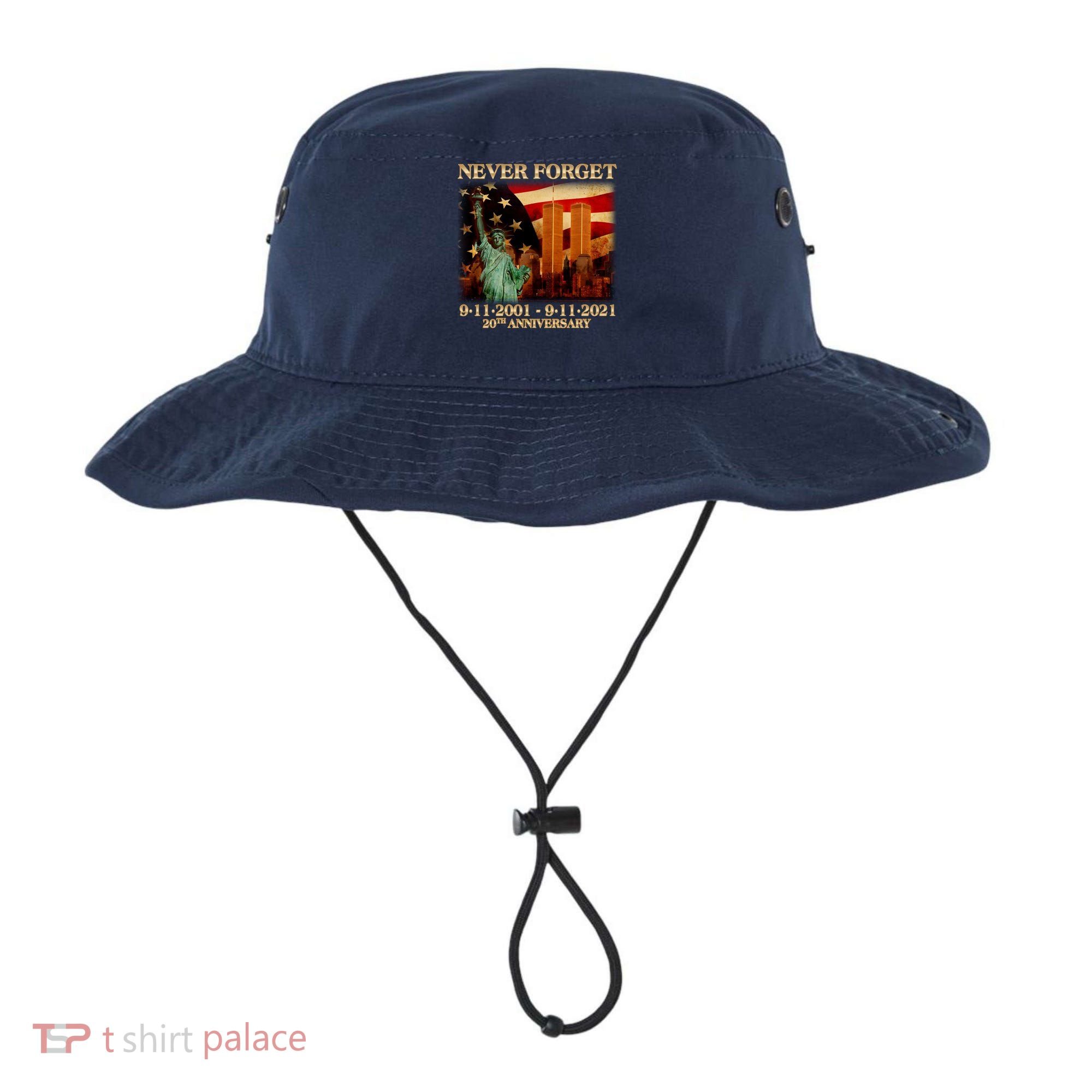 Never Forget September 11 9/11 20th Anniversary Bucket Hat