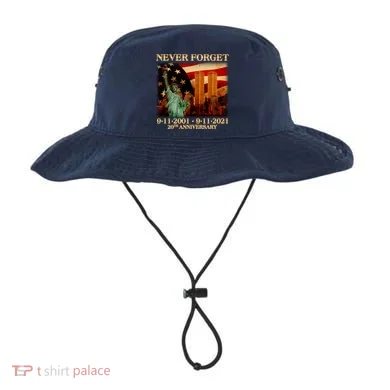 Never Forget September 11 9/11 20th Anniversary Bucket Hat