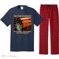 Never Forget September 11 9/11 20th Anniversary Pajama Set thumb 0