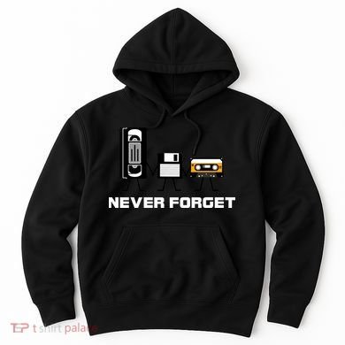 Never Forget Vintage Tapes Hoodie
