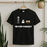 Never Forget Vintage Tapes T-Shirt thumb 2