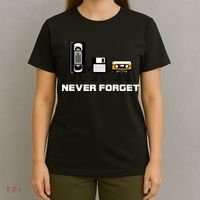 Never Forget Vintage Tapes T-Shirt thumb 4